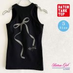babaco バックオープンとリボンデザイン シルクリブタンクトップ babaco バックオープンとリボンデザイン シルクリブタンクトップ